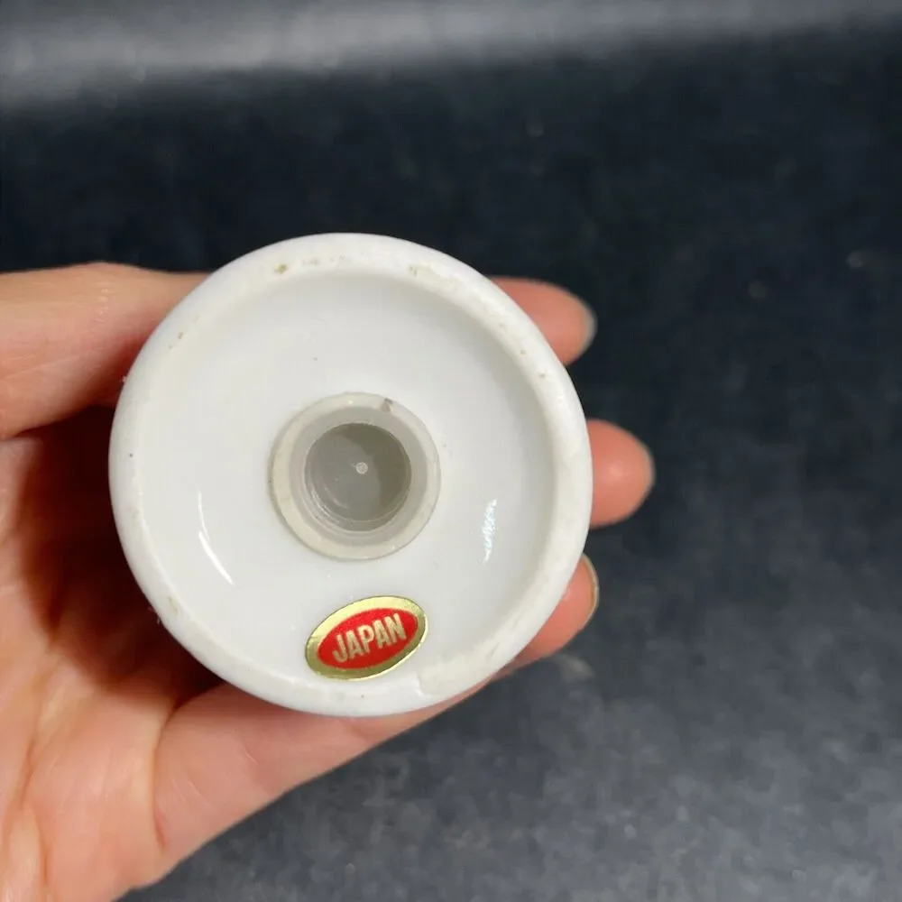Vintage 1970's Walt Disney World White Porcelain Pepper Shaker Replacement Japan